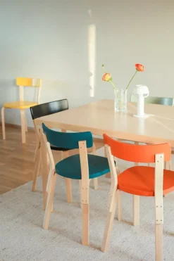 Artek Aalto stol 69, orange