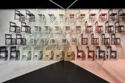 Artek Atelier stol, mörkröd