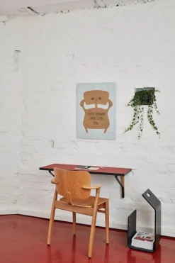 Artek Domus stol, stained honey