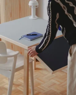 Artek Domus stol, vitmålad