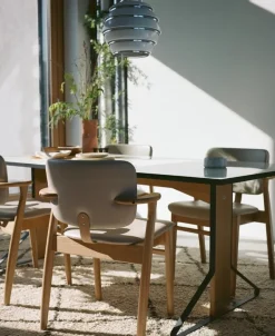 Artek Kaari bord REB 001, vitt laminat - ek