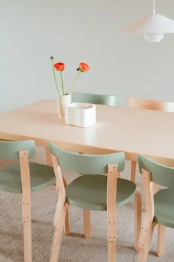 Artek Riihitie blomkruka B, liten, vitglansig