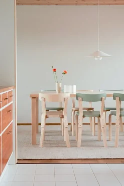 Artek Riihitie blomkruka B, liten, vitglansig