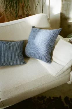 Artek Rivi kuddfodral, 50 x 50 cm, blå - vit