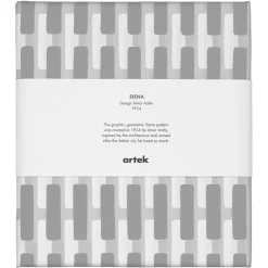 Artek Siena akrylbehandlat tyg, 145 x 300 cm, grå - ljusgrå