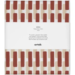 Artek Siena bomullstyg, 150 x 300 cm, tegel - sand