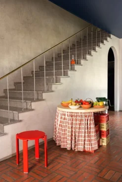 Artek Siena bomullstyg, 150 x 300 cm, tegel - sand