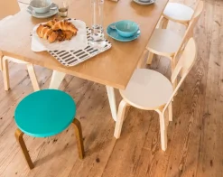 Artek Siena bricka, 43 x 33 cm, vit - svart