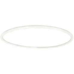 Artemide Alphabet of Light Circular vägg-/taklampa, 90 cm, vit