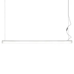 Artemide Alphabet of Light Linear hänglampa, 180 cm, vit