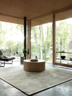 Asplund Grand Palais soffbord, vitbetsad ek