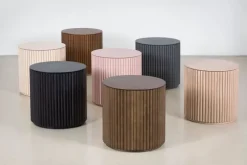 Asplund Petit Palais sidobord, 42 cm, dusty pink