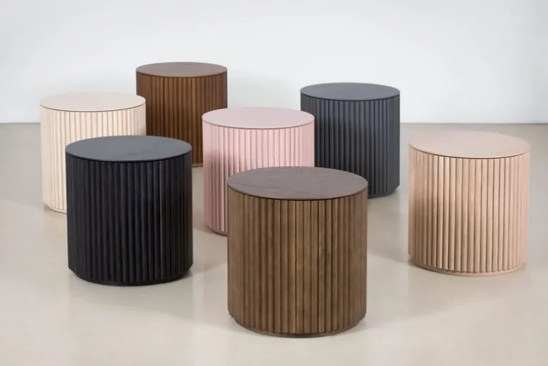 Asplund Petit Palais sidobord, 42 cm, dusty pink