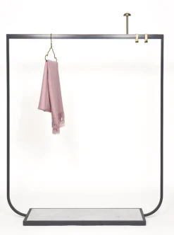 Asplund Tati mässingskrokar till klädställning, 2 st