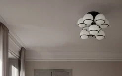 Astep Model 2042/9 taklampa, 20 cm, svart