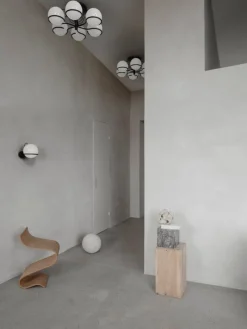 Astep Model Model 238/1 vägglampa, 20 cm, svart