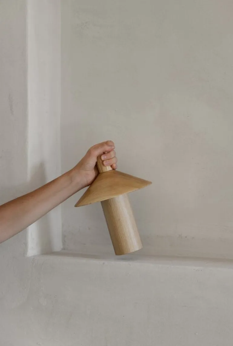 Astep Pepa bärbar lampa, ask