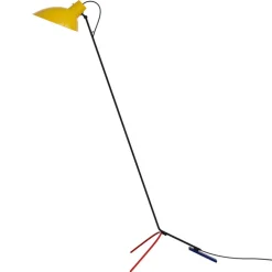 Astep VV Cinquanta golvlampa, Mondrian - gul