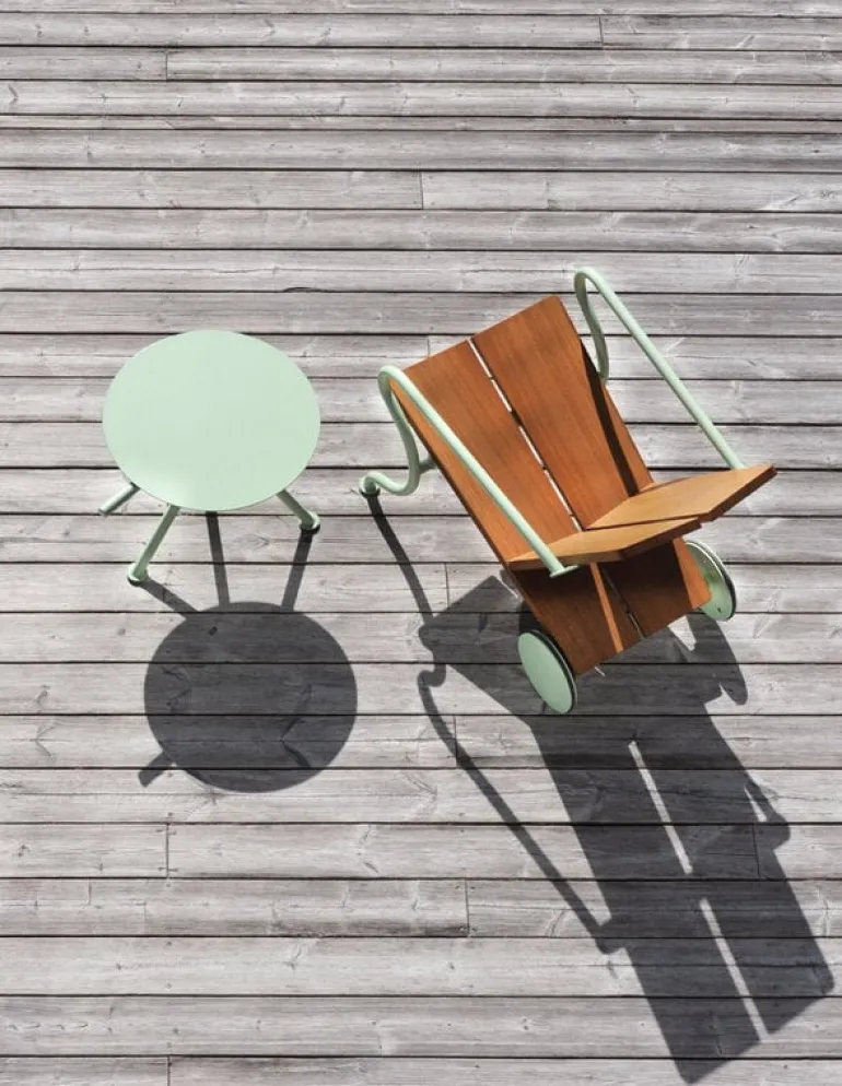 Atelier Sandemar Oona däckstol, pistaschgrön