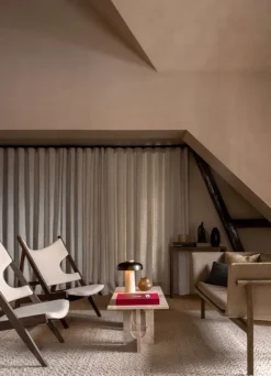 Audo Copenhagen Androgyne soffbord, Kunis Breccia-sten, sand