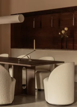 Audo Copenhagen Androgyne soffbord, mörk ek