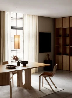 Audo Copenhagen Androgyne matbord, 210 x 100 cm, ek