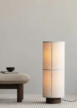 Audo Copenhagen Brasilia fotpall, valnöt - Bouclé 02