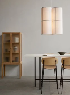 Audo Copenhagen Co barstol 75,5 cm, svart stål - ek