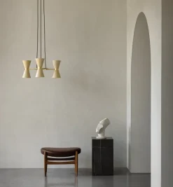 Audo Copenhagen Collector Chandelier 3, crème