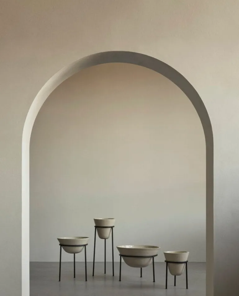 Audo Copenhagen Daiza blomkruka, 65 x 25 cm, elfenben