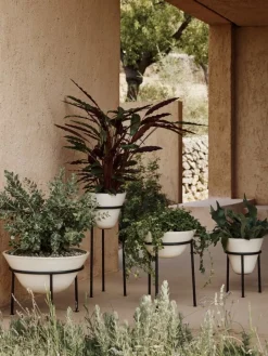 Audo Copenhagen Daiza blomkruka, 65 x 25 cm, elfenben