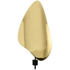 Audo Copenhagen Flambeau väggkandelaber, 34 cm, svart - mässing