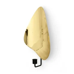 Audo Copenhagen Flambeau väggkandelaber, 34 cm, svart - mässing