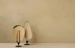 Audo Copenhagen Flambeau ljusstake, 34 cm, svart - mässing