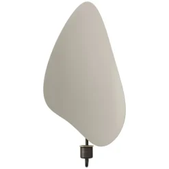 Audo Copenhagen Flambeau väggkandelaber, 34 cm, bronsfärgad mässing - grå