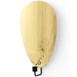 Audo Copenhagen Flambeau väggkandelaber, 40 cm, svart - mässing