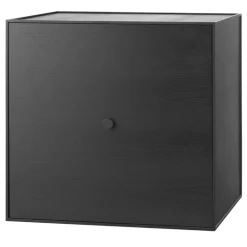 Audo Copenhagen Frame 49 box med dörr, svartbetsad ask