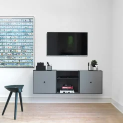 Audo Copenhagen Frame 49 extrahylla, ljusgrå