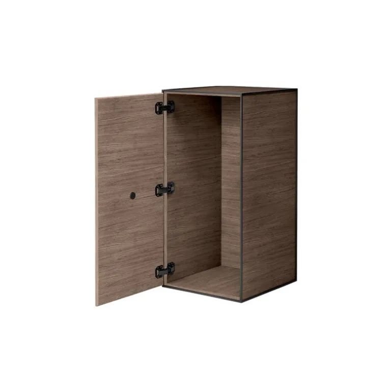 Audo Copenhagen Frame 70 med dörr, 2 hyllor, rökt ek