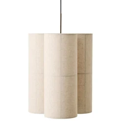 Audo Copenhagen Hashira taklampa, kluster, stor, rå linne