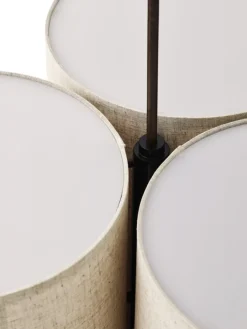 Audo Copenhagen Hashira taklampa, kluster, stor, rå linne