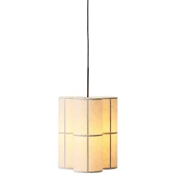 Audo Copenhagen Hashira taklampa, kluster, liten, rå linne