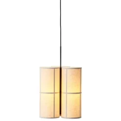 Audo Copenhagen Hashira taklampa, kluster, liten, rå linne