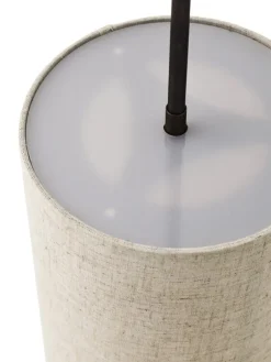 Audo Copenhagen Hashira taklampa, liten, rå linne