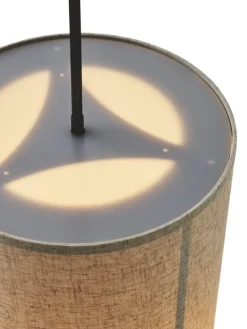 Audo Copenhagen Hashira taklampa, stor, rå linne