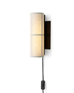 Audo Copenhagen Hashira vägglampa, rå linne
