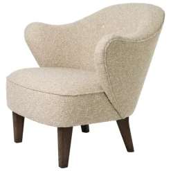 Audo Copenhagen Ingeborg fåtölj, Sahco Zero 001 - rökt ek