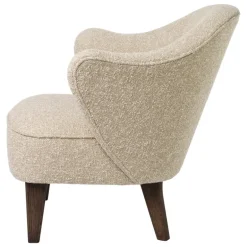 Audo Copenhagen Ingeborg fåtölj, Sahco Zero 001 - rökt ek