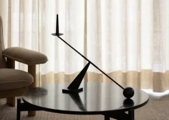 Audo Copenhagen Interconnect ljusstake, svart stål