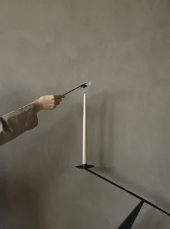 Audo Copenhagen Interconnect ljusstake, svart stål